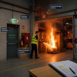 Analyse risques incendie PME — matrice d’évaluation des risques et démarche structurée de prévention incendie