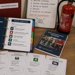 Kit scénario incendie — départ de feu